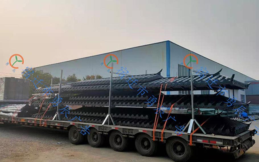長(zhǎng)沙仿古候車(chē)亭第二車(chē)發(fā)貨